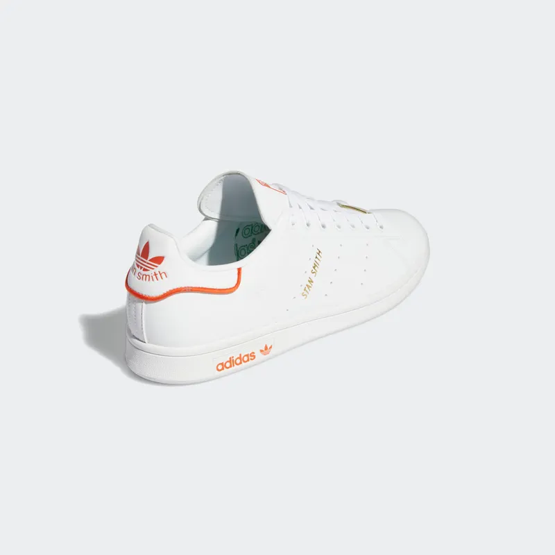 Adidas Stan Smith Cloud White / Cloud White / Orange (GW0488)