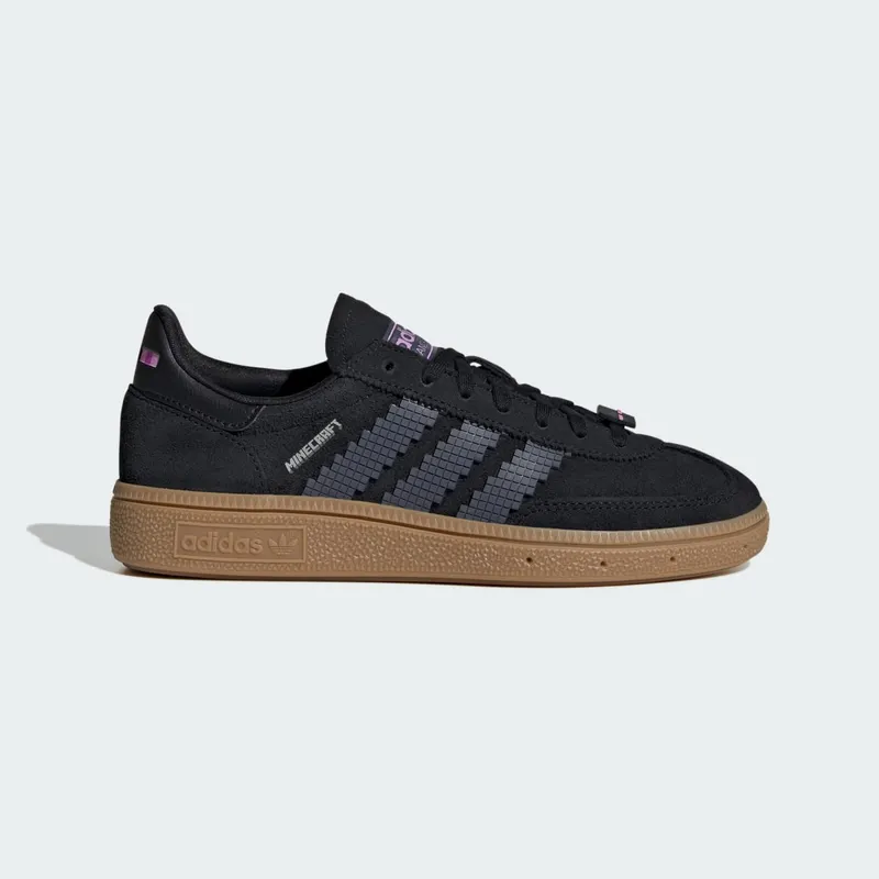 Adidas Handball Spezial x Minecraft Sneakers Kids Core Black / Grey / Gum (JP7995)