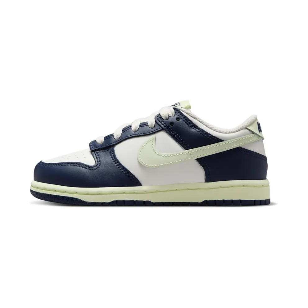 Nike Dunk Low Sail Midnight Navy Volt Tint (FB9108-127)