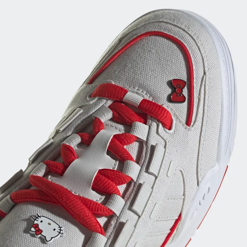 Adidas Hello Kitty Adi2000 Cloud White / Cloud White / Vivid Red (GW7165)
