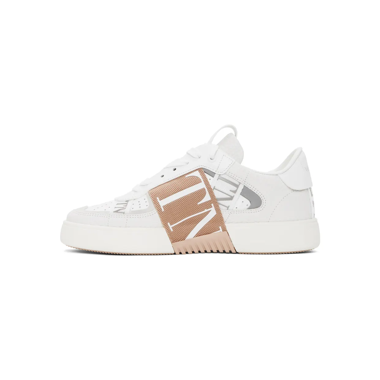 Valentino Garavani White & Pink Valentino Garavani ‘VL7N’ Sneakers (VW2S0V66WRQ) (3)
