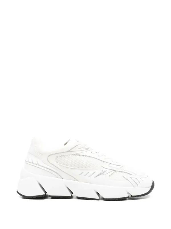Cesare Paciotti Sneakers mit Kontrasteinsatz – White (MU69601RTVT001)