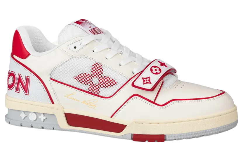 Louis Vuitton Trainer Red Mesh (1A98VL)