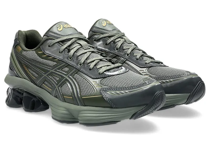 ASICS GEL-KINETIC FLUENT “Lichen Green / Obsidian Grey” (1203A591-301)