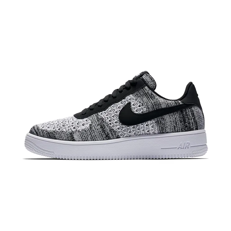 Nike Air Force 1 Flyknit 2.0 “Black / White / Pure Platinum” (AV3042-001)