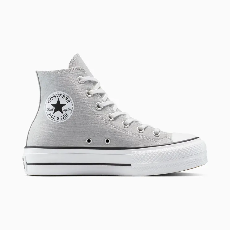 Converse Chuck Taylor All Star Platform “Grey Area / White / Black” (A12956C)