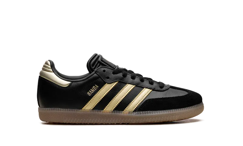 Adidas Samba GS “Messi Black / Gold” (JH5641)