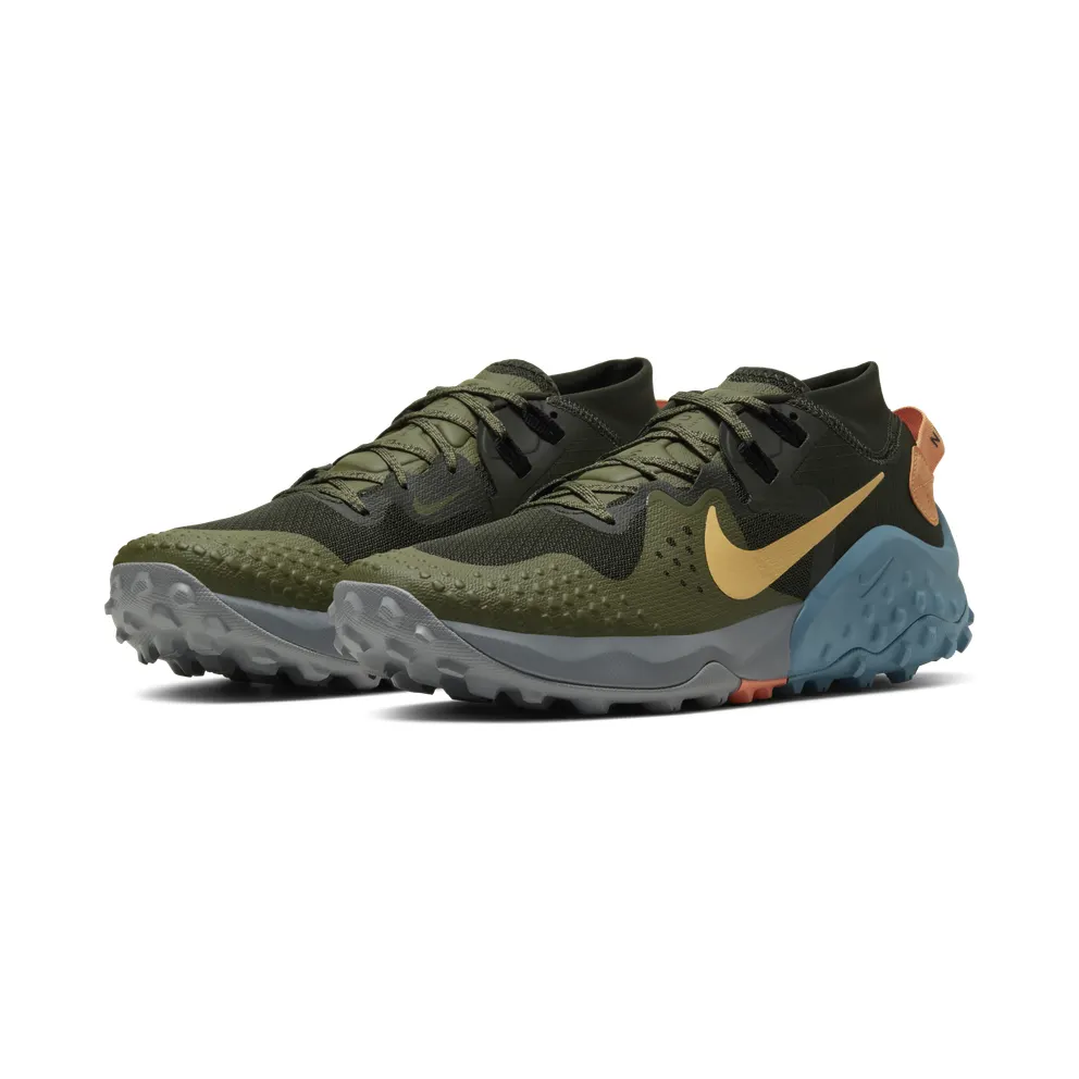 Nike Air Zoom Wildhorse 6 Sequoia Sequoia/Medium Olive-Cerulean-Topaz Gold (BV7106-300)