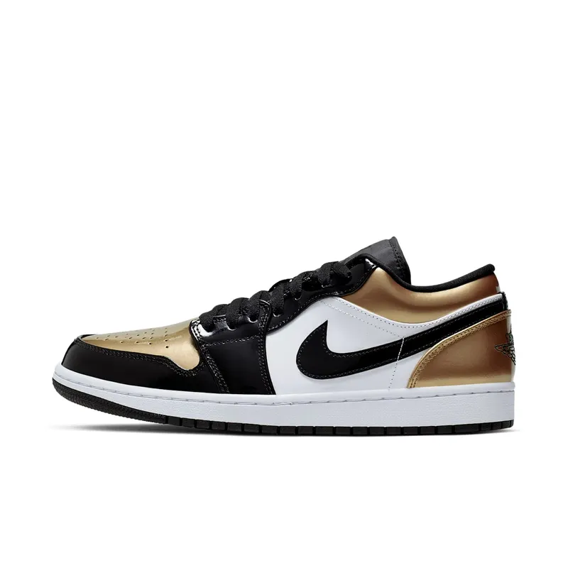 Air Jordan Nike AJ I 1 Low ‘Gold Toe’ (2019) (CQ9447-700)