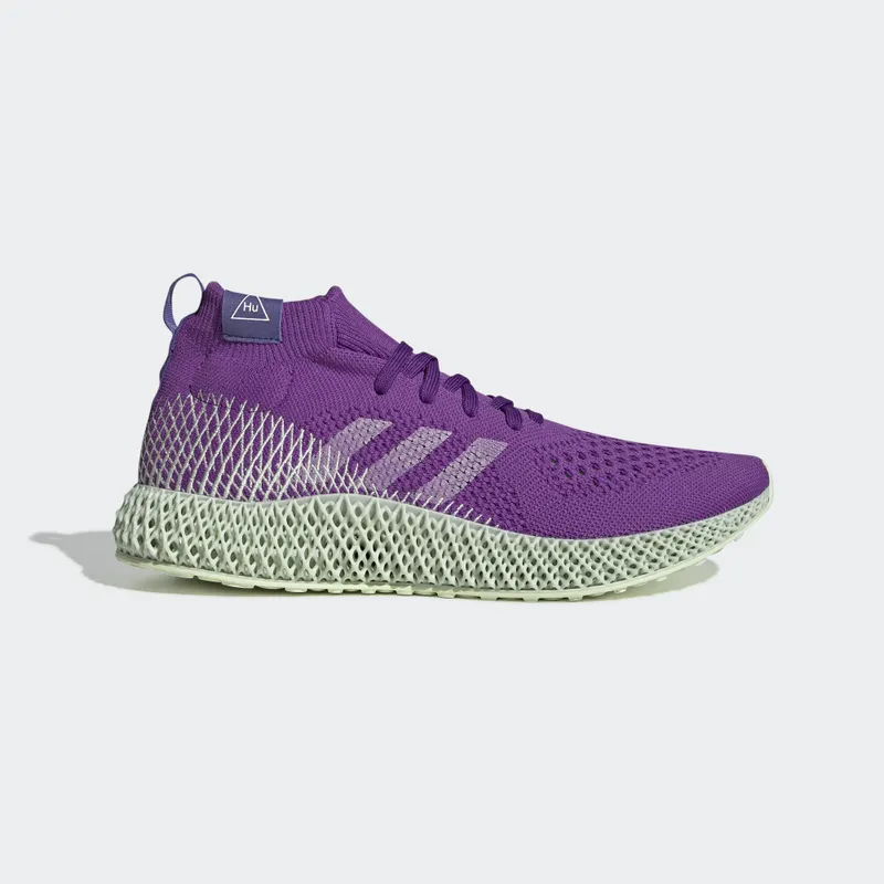 adidas 4D Runner Pharrell Active Purple Active Purple/Running White/Purple (FV6335)