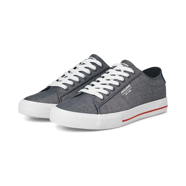 JACK & JONES Jack & Jones Jack & Jones Marine / Blue gemêleerd / White (12281682-ChambrayBlue) (12281682CHAMBRAYBLUE)
