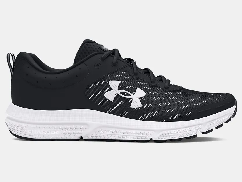 Under Armour Charged Assert 10 Black White (3026175-001)