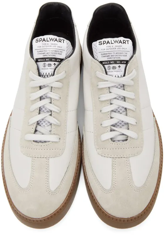 Spalwart White Smash Low Ivory (3033570 0006)
