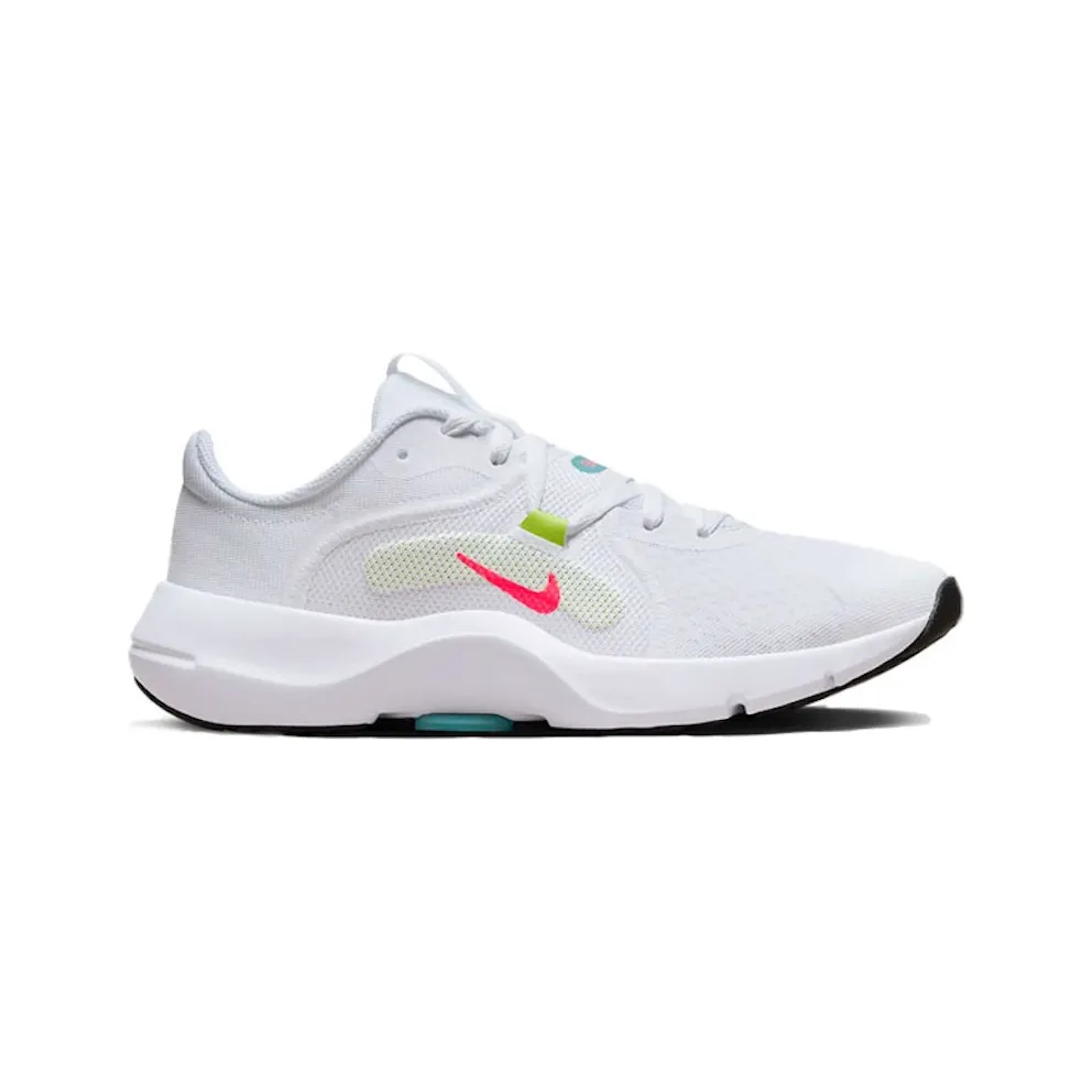 Nike In-Season TR 13 “White / Denim Turquoise / Black / Hot Punch” (DV3975-103)