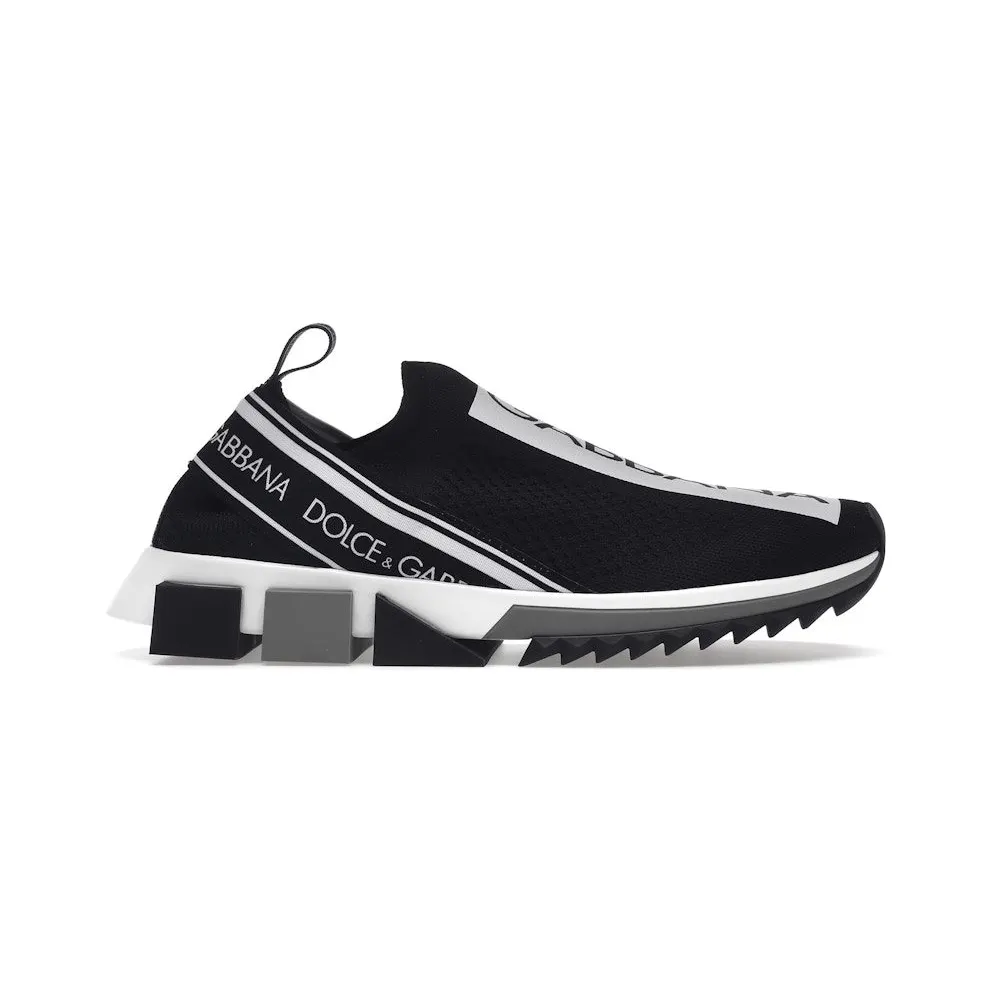 Dolce & Gabbana Sorrento Logo Slip On Black White (CK1595AH67789690)