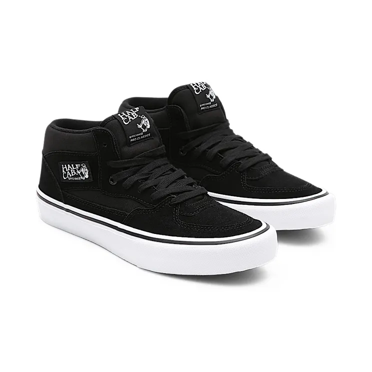 Vans Half Cab Pro ‘Black’ Black/Black/White (VN0A38CPB8C)