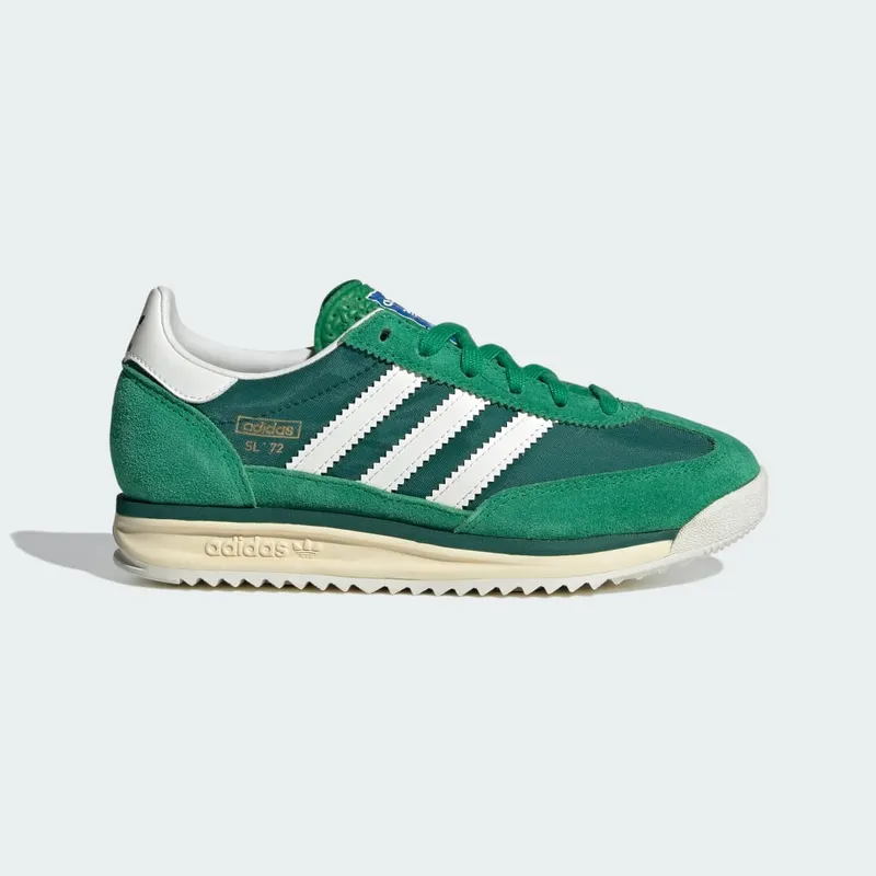 Adidas SL 72 RS Kids Green / Core White / Collegiate Green (JH5673)