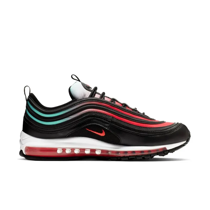 Nike Air Max 97 Black Ember Glow Red Black/Ember Glow-White-Blue Fury (CJ0768-001)