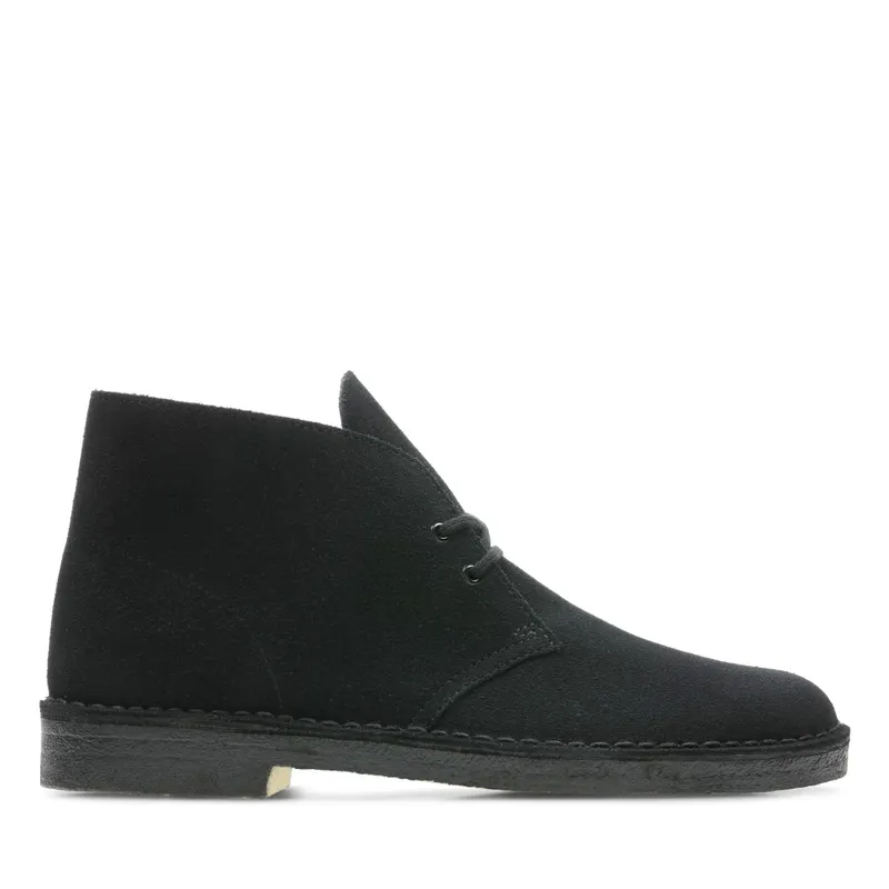 Clarks Originals Desert Boot Black Suede (26155480)