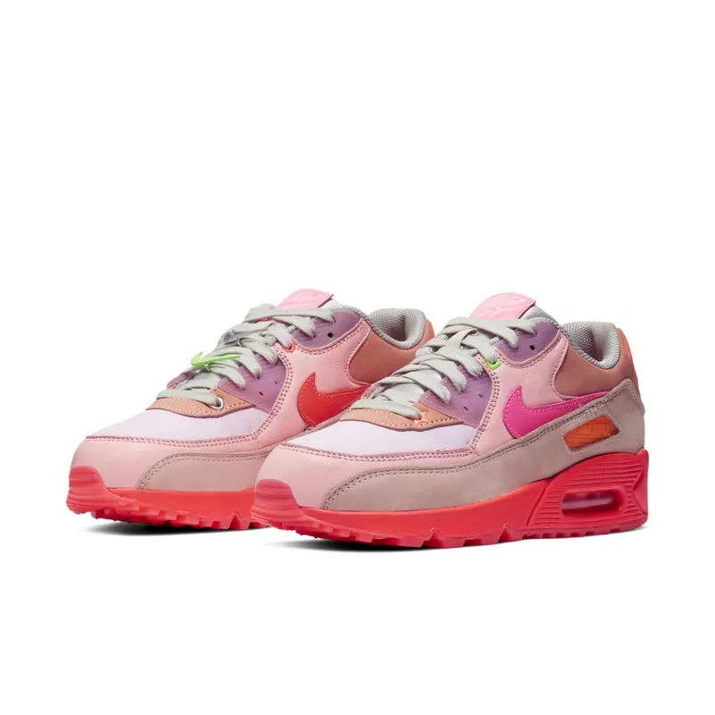 Nike Womens Air Max 90 Premium ‘Pink Shade’ (2019) (CT3449-600)