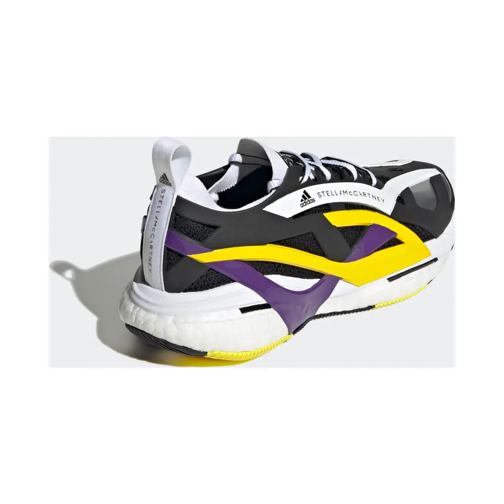 Adidas adidas by Stella McCartney Solarglide Running Core Black / Active Purple / Shock Yellow (GX9858)