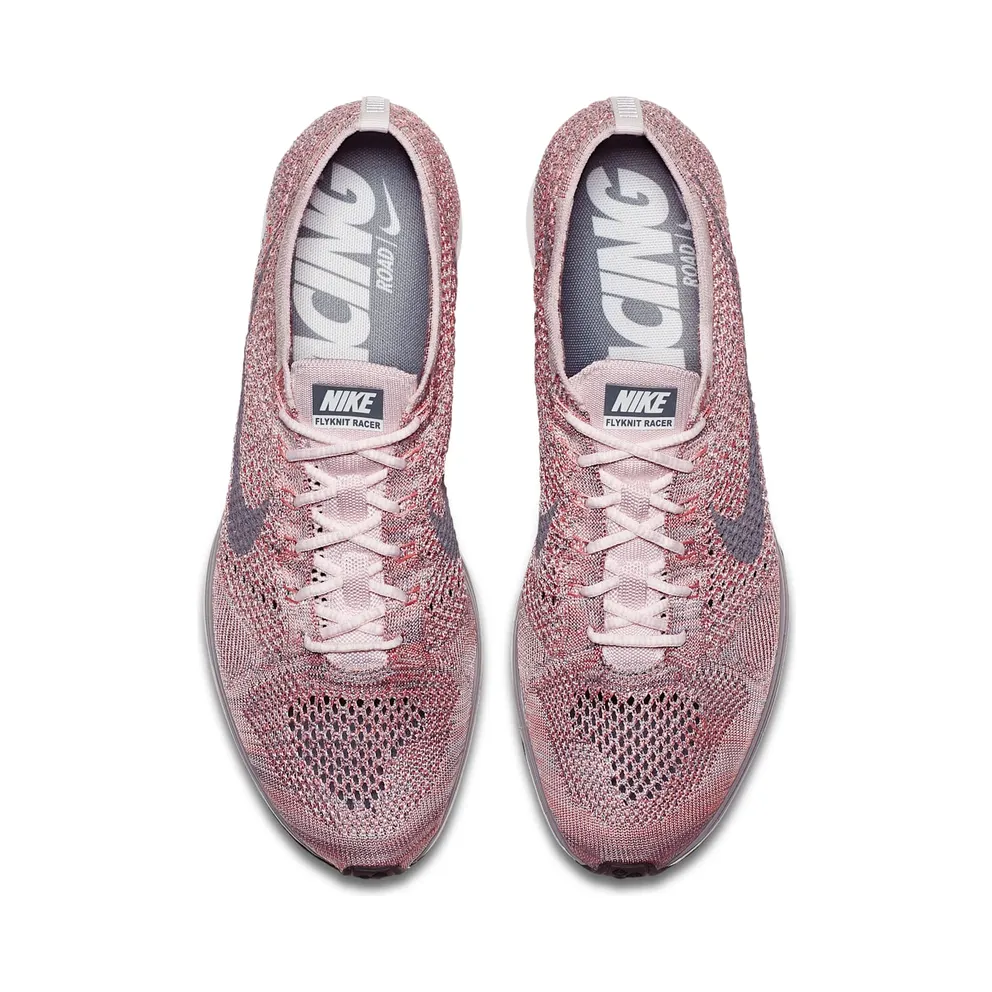 Nike Flyknit Racer Strawberry Pearl Pink/Cool Grey-Bright Melon-Wolf Grey-White (526628-604)