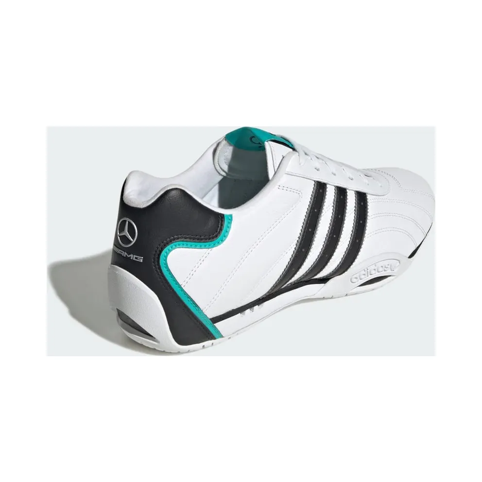 Adidas ADIRACER LO MERCEDES AMG PETRONAS F1 TEAM Shoes Cloud White / Core Black / Silver Metallic (JR4544)