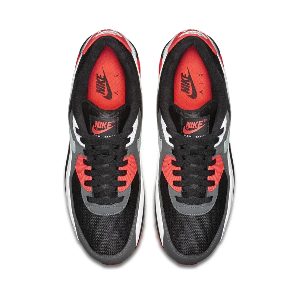 Nike Air Max 90 Reverse Infrared Black/Beutral Grey-Dark Grey-White (725233-006)
