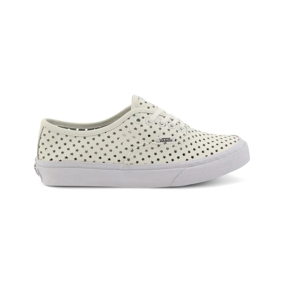 Vans Authentic Slim Perf Stars White (VN0XG6ITV)