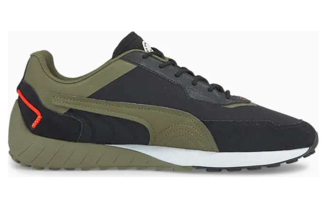 Puma Porsche Legacy SpeedFusion Motorsport schoenen Zwart/Groen (306996-01)
