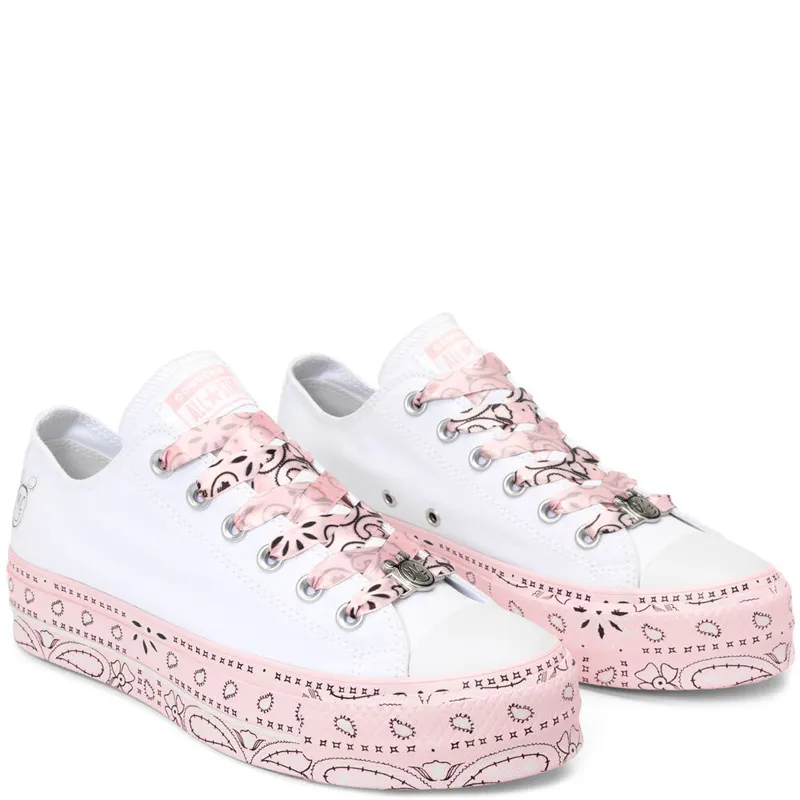 Converse Chuck Taylor All-Star Lift Low Miley Cyrus White (W) White (562236C)