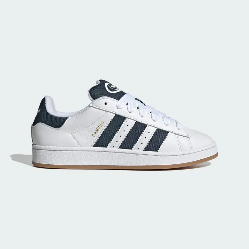 Adidas Campus 00s Cloud White / Night Indigo / Gold Metallic (JQ7439)