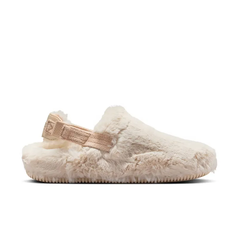 Nike Calm Mule Fur “Sanddrift” (FZ3119-100)