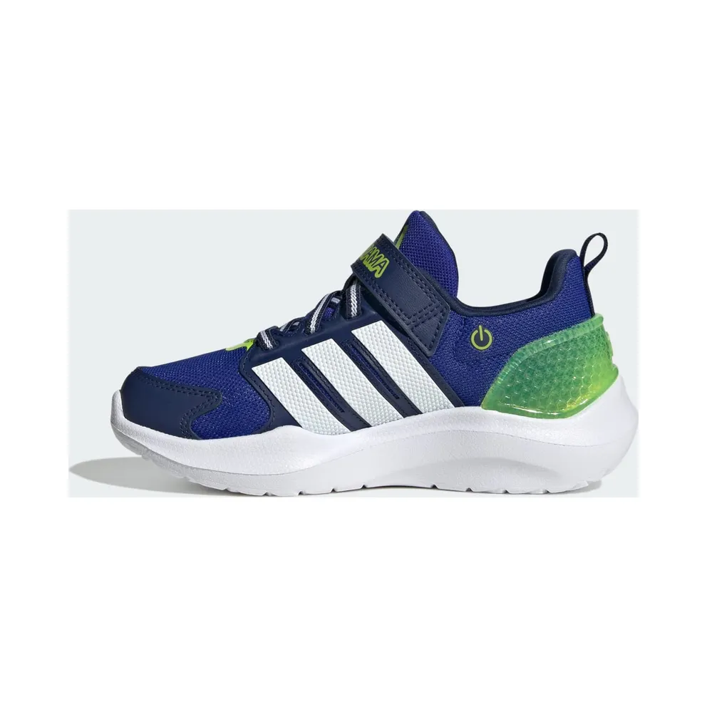 Adidas Lightorama Kids Lucid Blue / Cloud White / Solar Slime (JQ4158)
