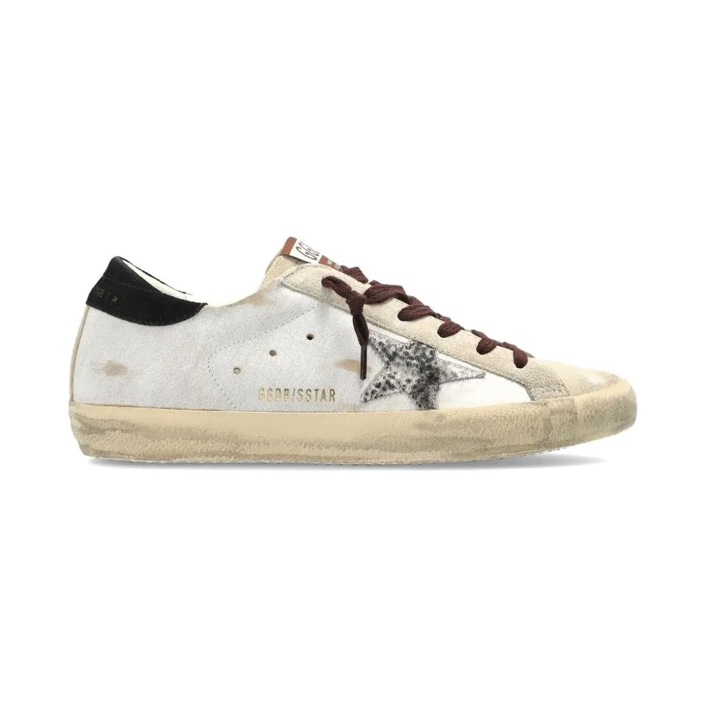 Golden Goose Super-Star White Seed Pearl Black