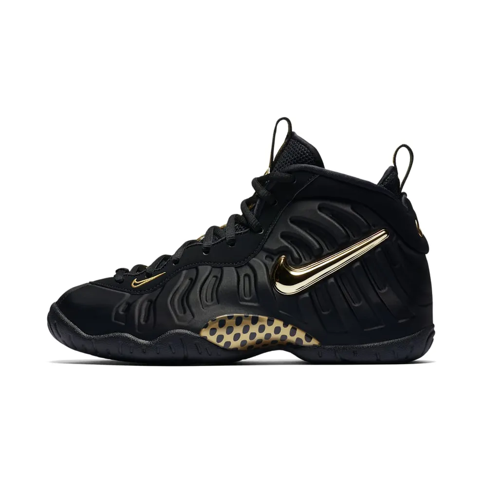 Nike Air Foamposite Pro Black Metallic Gold (GS)