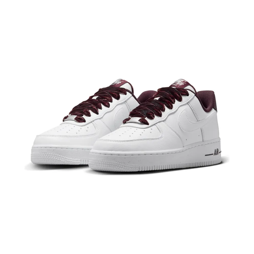 Nike Air Force 1 Low ’07 Vintage “White Burgundy Crush” (HV4403-600)
