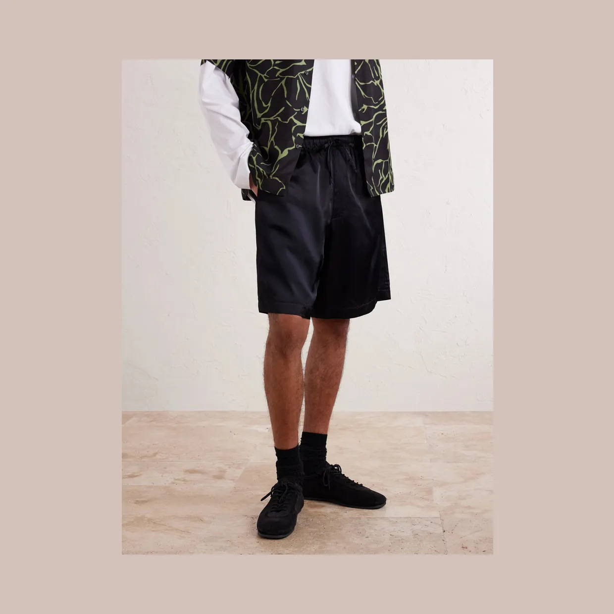 Dries Van Noten Suede Sneakers Black (261-021746-0119) (2)
