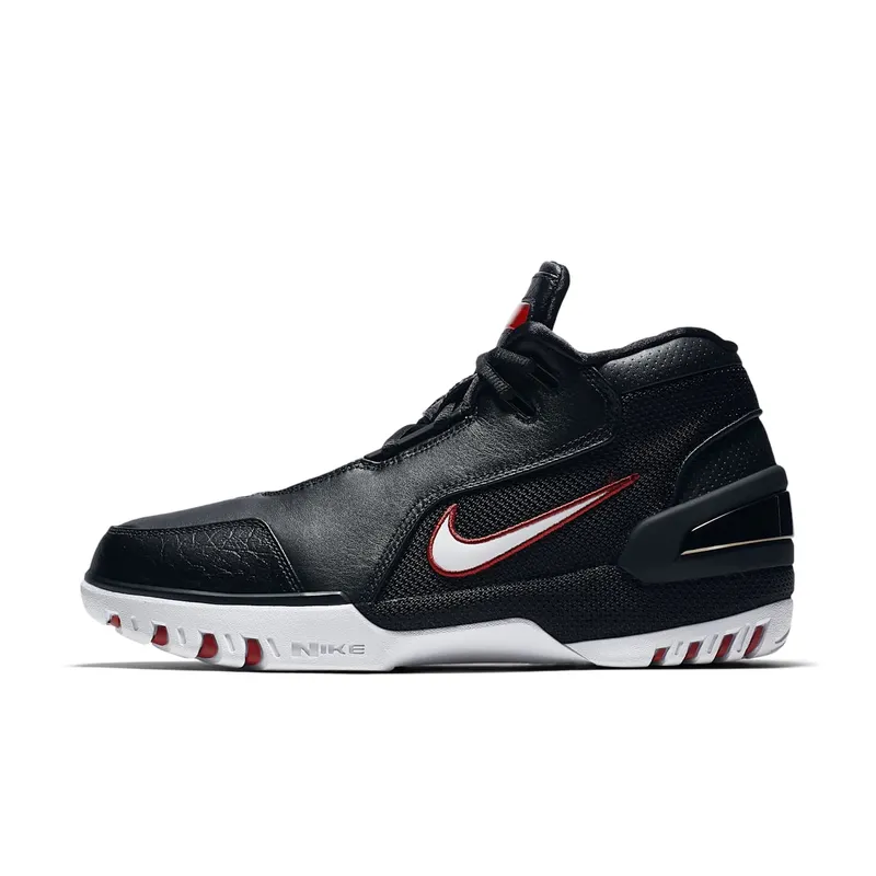Nike Air Zoom Generation Black White Retro Black/White-Varsity Crimson (AJ4204-001)