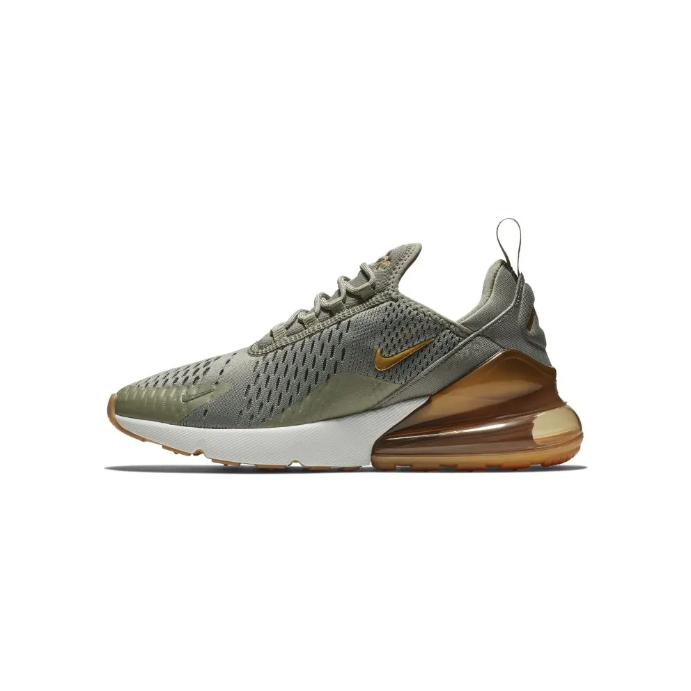 Nike Air Max 270 Dark Stucco Metallic Gold (W) Dark Stucco/Sail-Gum Light Brown-Metallic Gold (AV8427-001)