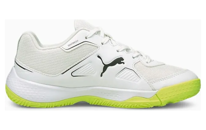 Puma Solarflash Youth Wit/Zwart/Geel (106584-01)