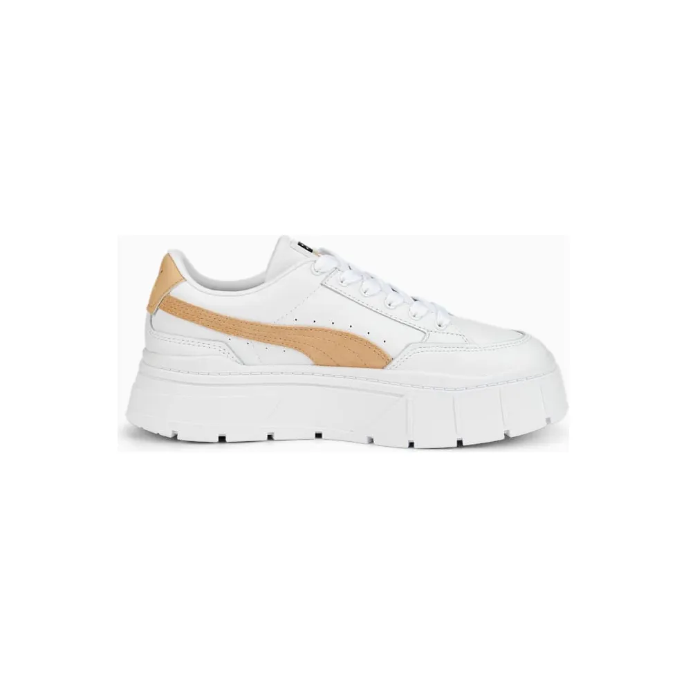 Puma Mayze Stack WMNS Puma White / Light Sand (384363-03)