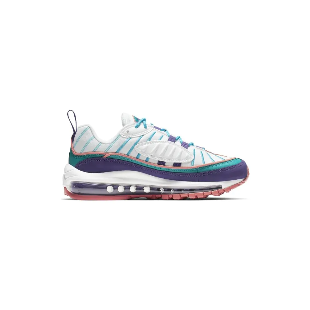 Nike Air Max 98 Hornets (GS) Court Purple/Terra Blush-Spirit Teal (BV4872-500)