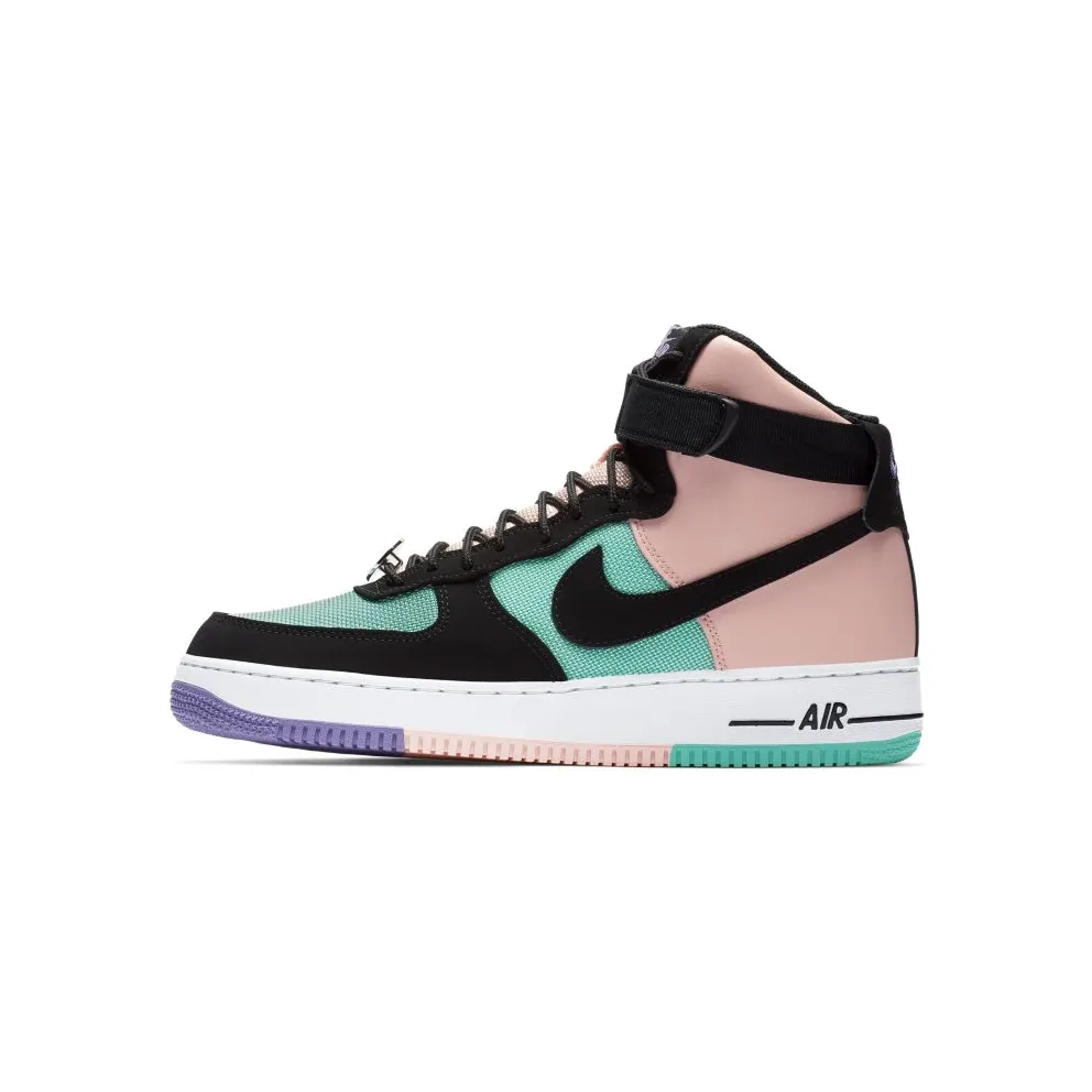 Nike Air Force 1 High Have A Day Hyper Jade/Black-Bleached Coral-Space Purple (CI2306-300)