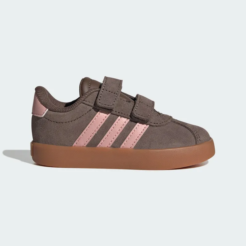 Adidas VL Court 3.0 Earth Strata / Semi Frozen Turbo / Amber Gum (KK4584)