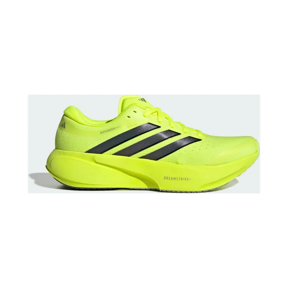 Adidas SUPERNOVA RISE 3 Running Shoes Solar Yellow / Core Black / Silver Metallic (JP8686)