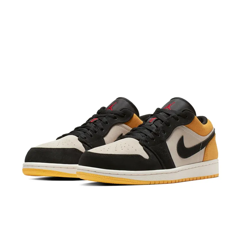 Jordan 1 Low Sail University Gold Black Sail/Gym Red-University Gold-Black (553558-127)