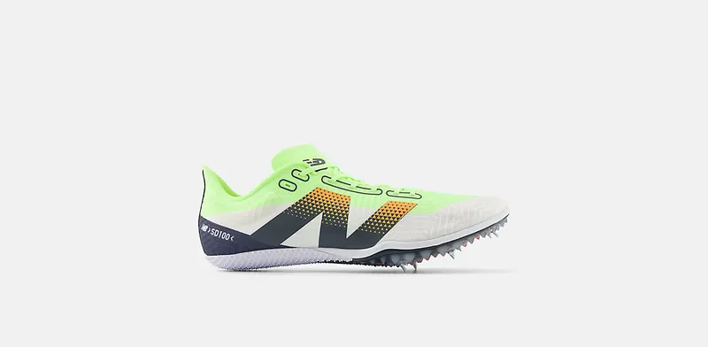 New Balance FuelCell SD100 v5 Bleached Lime Glo Graphite Hot Mango (USD100C5)