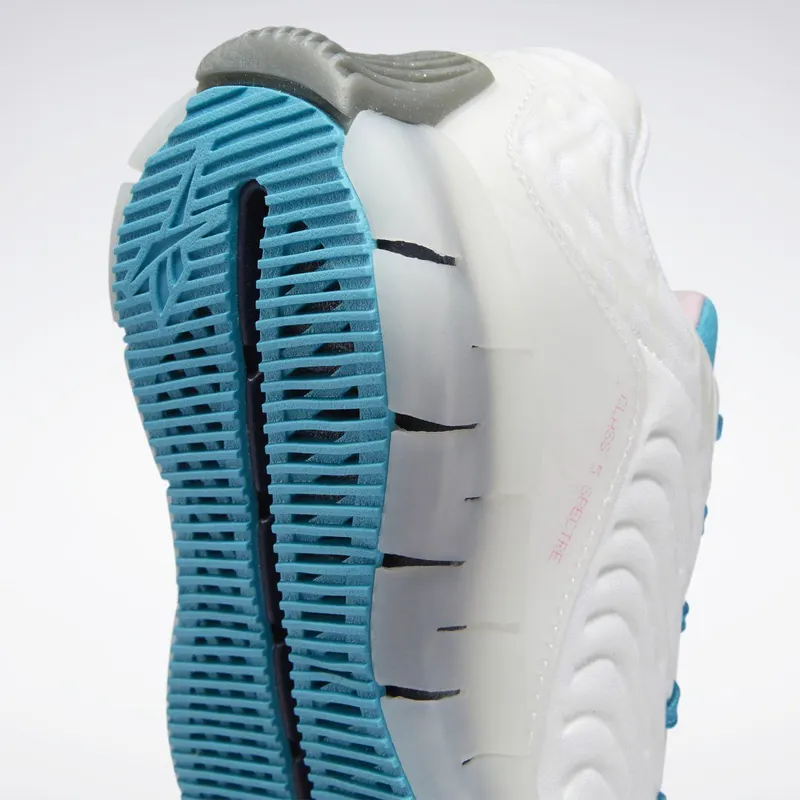Reebok Ghostbusters Zig Kinetica Shoes White / Feather Blue / Silver Metallic (H03294)