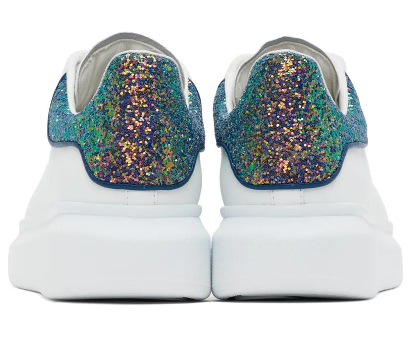 Alexander McQueen White Oversized Sneakers (558945WICG5) (2)